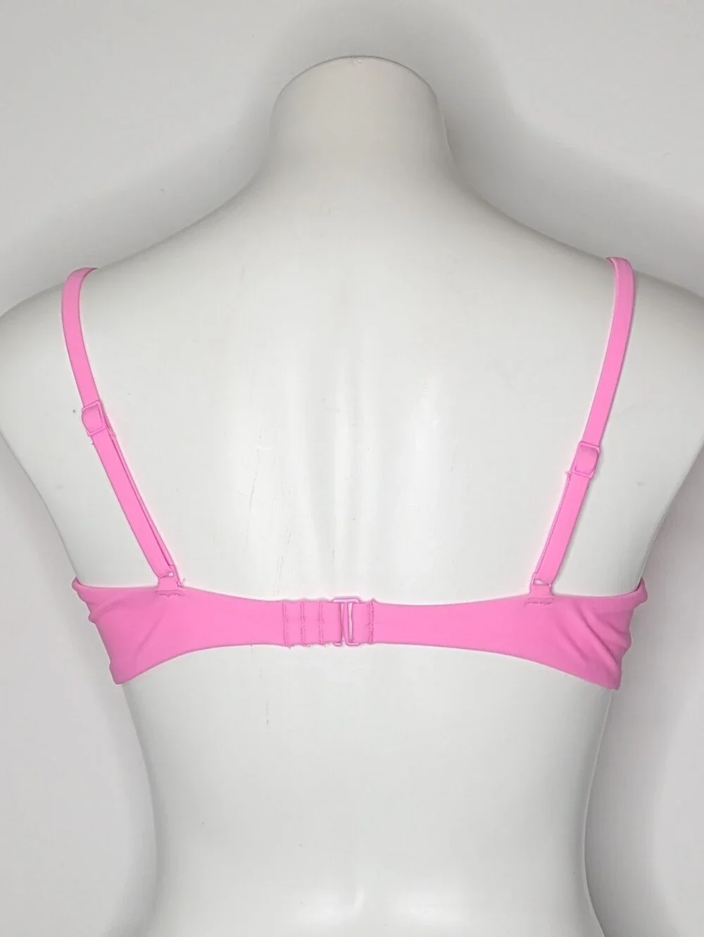 Aerie Pink Scoop Spaghetti Strap Bikini Top M